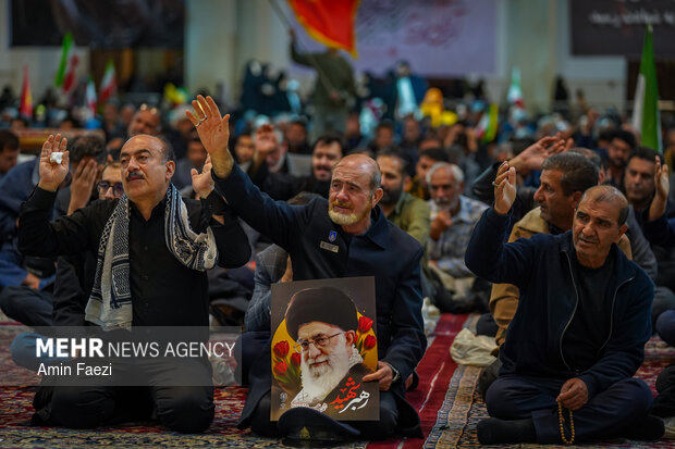 اربعین شهادت رهبر انقلاب در حرم شاهچراغ (ع)