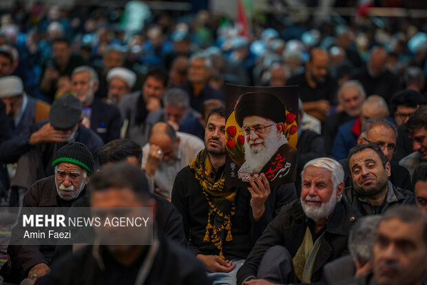 اربعین شهادت رهبر انقلاب در حرم شاهچراغ (ع)