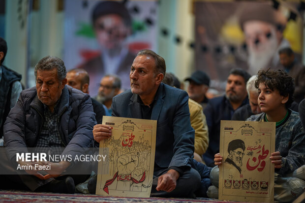 اربعین شهادت رهبر انقلاب در حرم شاهچراغ (ع)