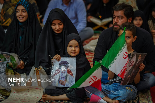 اربعین شهادت رهبر انقلاب در حرم شاهچراغ (ع)