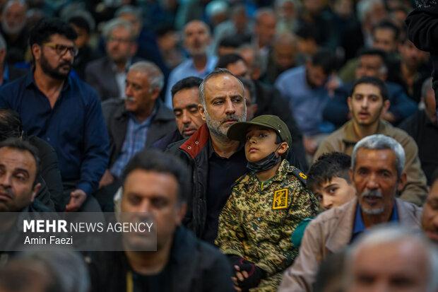 اربعین شهادت رهبر انقلاب در حرم شاهچراغ (ع)