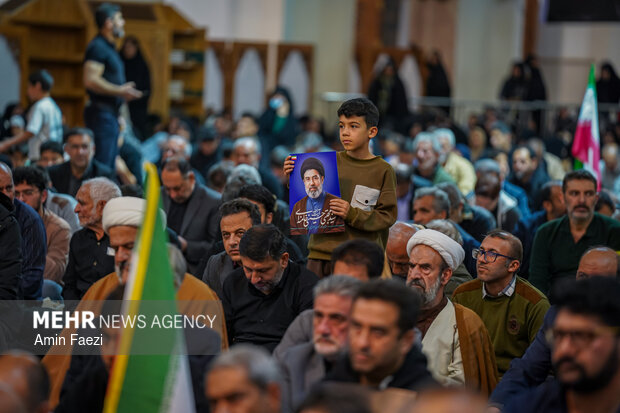 اربعین شهادت رهبر انقلاب در حرم شاهچراغ (ع)