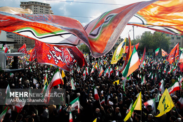 سوگواری اربعین رهبر شهید در مشهد