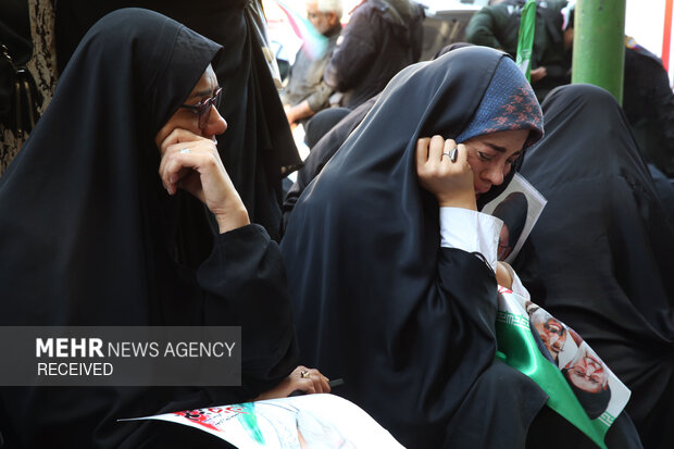 تهران در سوگ چهلمین روز شهادت رهبر شهید انقلاب اسلامی