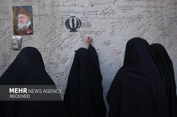 تهران در سوگ چهلمین روز شهادت رهبر شهید انقلاب اسلامی