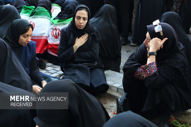 تهران در سوگ چهلمین روز شهادت رهبر شهید انقلاب اسلامی