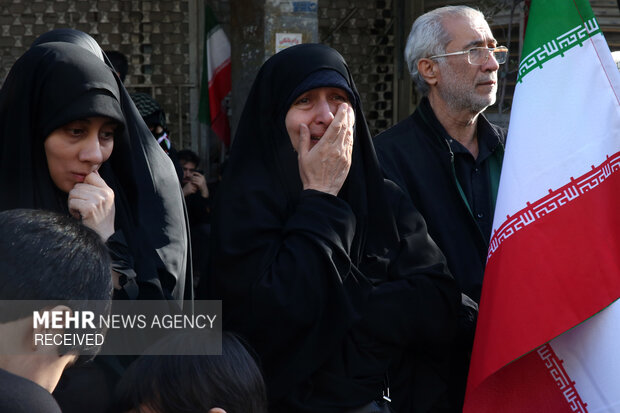 تهران در سوگ چهلمین روز شهادت رهبر شهید انقلاب اسلامی