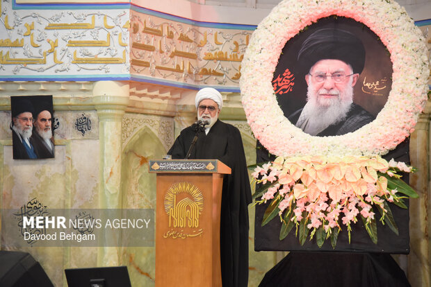 مراسم چهلمین روز شهادت امام شهید امت در حرم رضوی