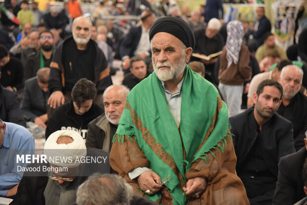 مراسم چهلمین روز شهادت امام شهید امت در حرم رضوی