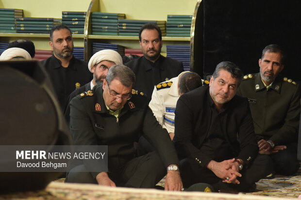 مراسم چهلمین روز شهادت امام شهید امت در حرم رضوی