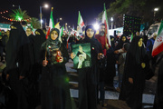 تجمع  مردم اندیمشک در دفاع از امنیت