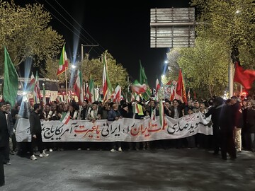 لبیک مردم شهرکرد به سخنان رهبری؛ استمرار حضور پرقدرت در خیابان