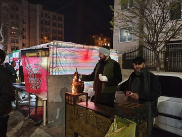 پذیرایی از مردم ولایت مدار کرمانشاه در چهلمین اجتماع نحن منتقمون