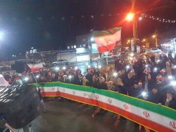 آیین‌گرامیداشت اربعین رهبر شهید انقلاب و سردار محمد پاکپور در خنداب