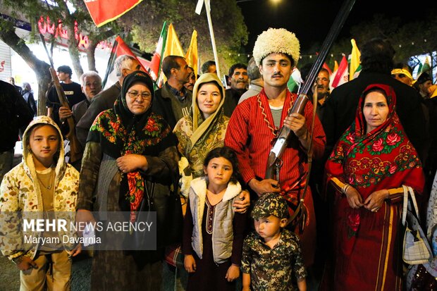 عشایر خراسان شمالی برنو به دست به میدان آمدند