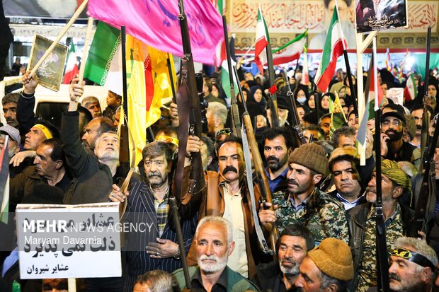 عشایر خراسان شمالی برنو به دست به میدان آمدند