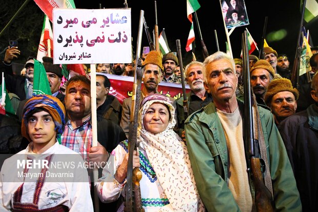 عشایر خراسان شمالی برنو به دست به میدان آمدند