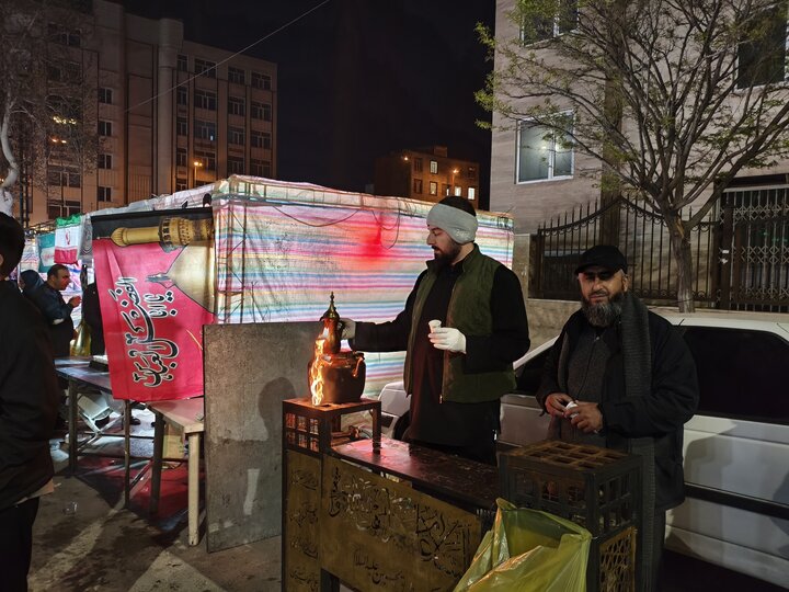 پذیرایی از مردم ولایت مدار کرمانشاه در چهلمین اجتماع نحن منتقمون