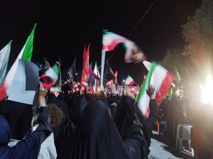 مراسم اربعین رهبر شهید انقلاب در دلوار برگزار شد