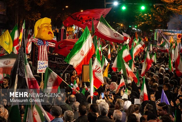 «جاویدان ایران» ندای امشب مردم شاهرود؛ معابر میزبان حماسه‌آفرینان