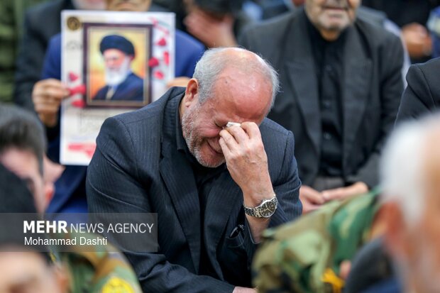 مراسم اربعین رهبر شهید انقلاب در مصلی اردبیل