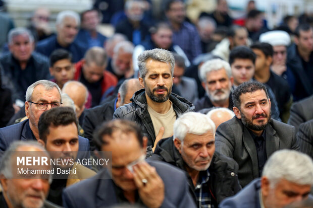 مراسم اربعین رهبر شهید انقلاب در مصلی اردبیل
