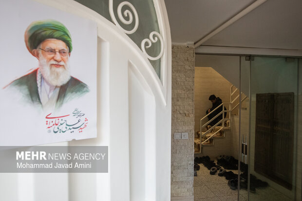 روضه خانگی عزای اربعین رهبر شهید انقلاب در قزوین