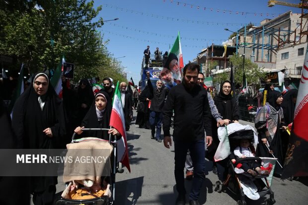 رژه کالسکه سواران مشهد