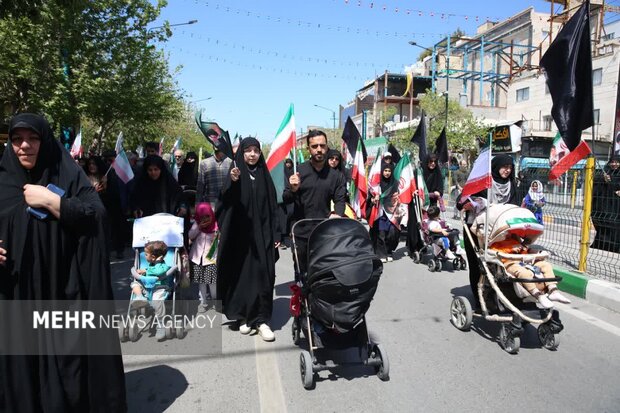 رژه کالسکه سواران مشهد