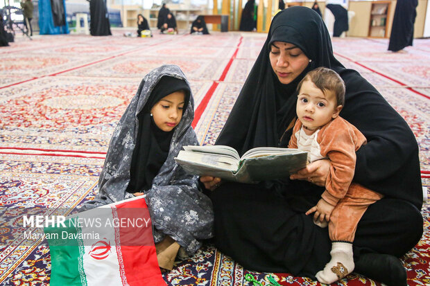 محفل انس با قرآن به مناسبت گرامیداشت اربعین رهبر انقلاب در بجنورد