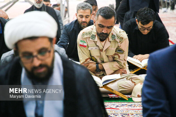 محفل انس با قرآن به مناسبت گرامیداشت اربعین رهبر انقلاب در بجنورد