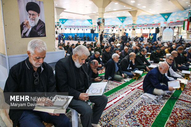 محفل انس با قرآن به مناسبت گرامیداشت اربعین رهبر انقلاب در بجنورد