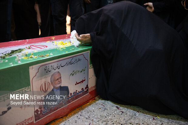 مراسم تشیع شهید دکتر سید کمال خرازی