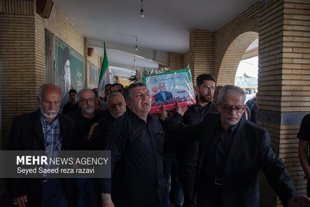 مراسم تشیع شهید دکتر سید کمال خرازی