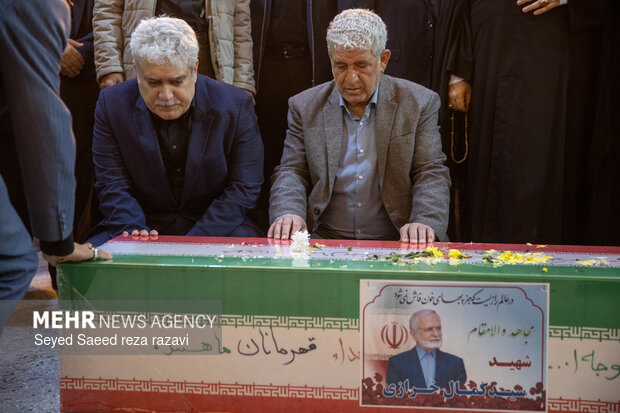 مراسم تشیع شهید دکتر سید کمال خرازی