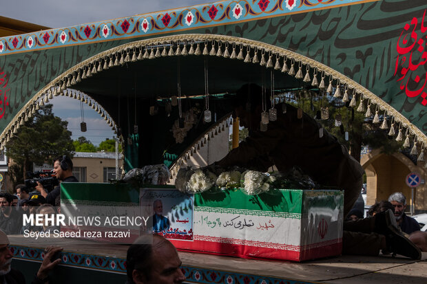 مراسم تشیع شهید دکتر سید کمال خرازی