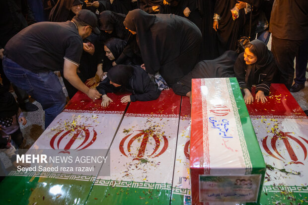 مراسم تشیع شهید دکتر سید کمال خرازی