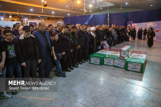 مراسم تشیع شهید دکتر سید کمال خرازی