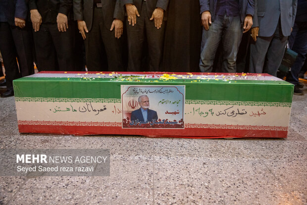 مراسم تشیع شهید دکتر سید کمال خرازی