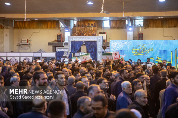 مراسم تشیع شهید دکتر سید کمال خرازی