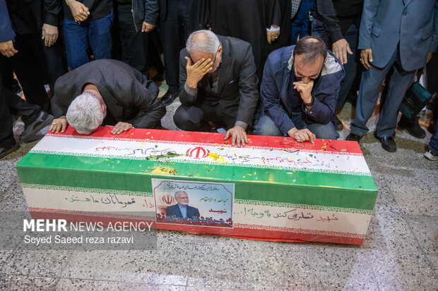 مراسم تشیع شهید دکتر سید کمال خرازی