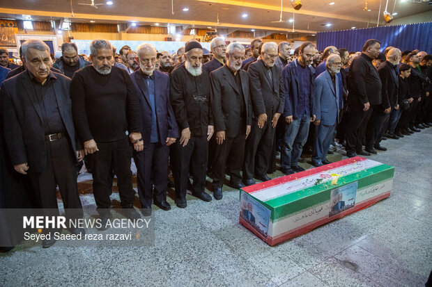 مراسم تشیع شهید دکتر سید کمال خرازی