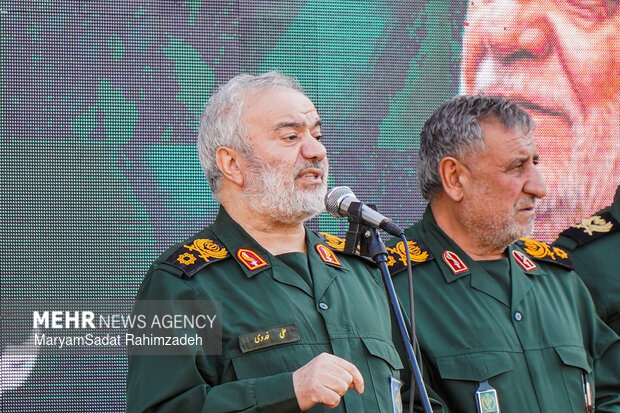 خاکسپاری شهید خادمی در فسا