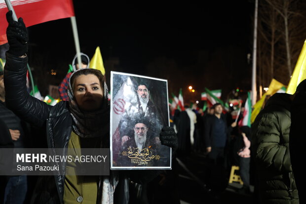 Tehraners denounce US-Israel aggression on Iran
