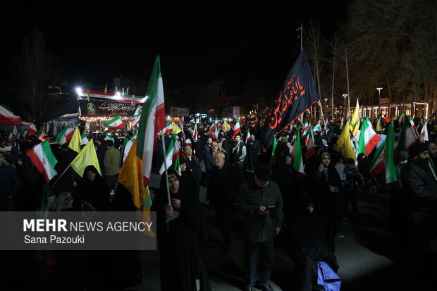 Tehraners denounce US-Israel aggression on Iran
