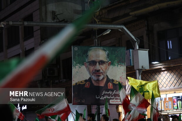 Tehraners denounce US-Israel aggression on Iran
