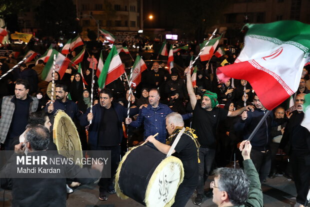 Tehraners denounce US-Israel aggression on Iran
