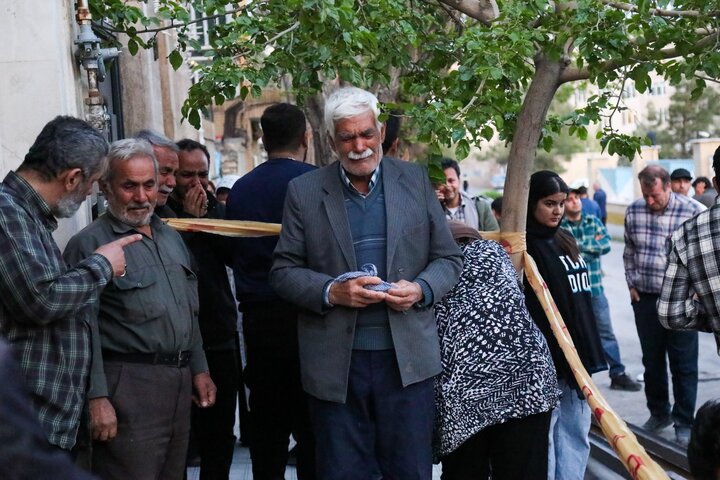 ریزش آوار در مشهد
