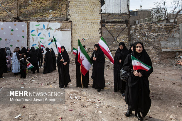 گرامیداشت یاد و خاطره شهدای والامقام روستای نجف آباد- قزوین