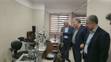 خدمات درمانی چشم‌پزشکی به بیمارستان اکباتان همدان منتقل شد